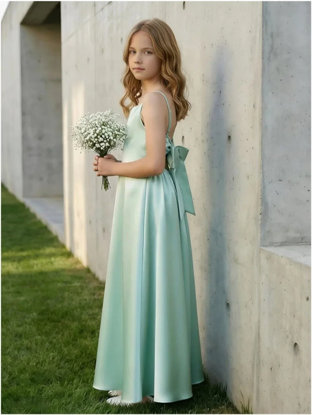 Mint Green Party Dress